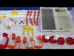 пьяница ниппели замка двойного крыла двойной для выпивать цыпленка триперсток птицы слоя бройлера птицы